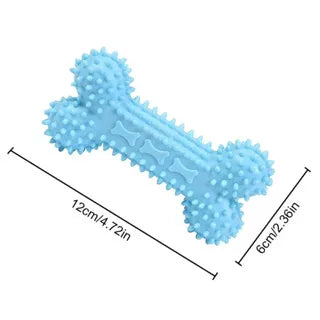 Brinquedo Mordedor para Cães Anti-Estresse Osso Cravo