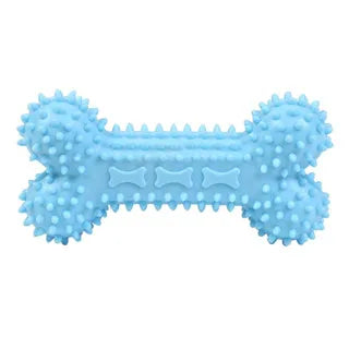 Brinquedo Mordedor para Cães Anti-Estresse Osso Cravo