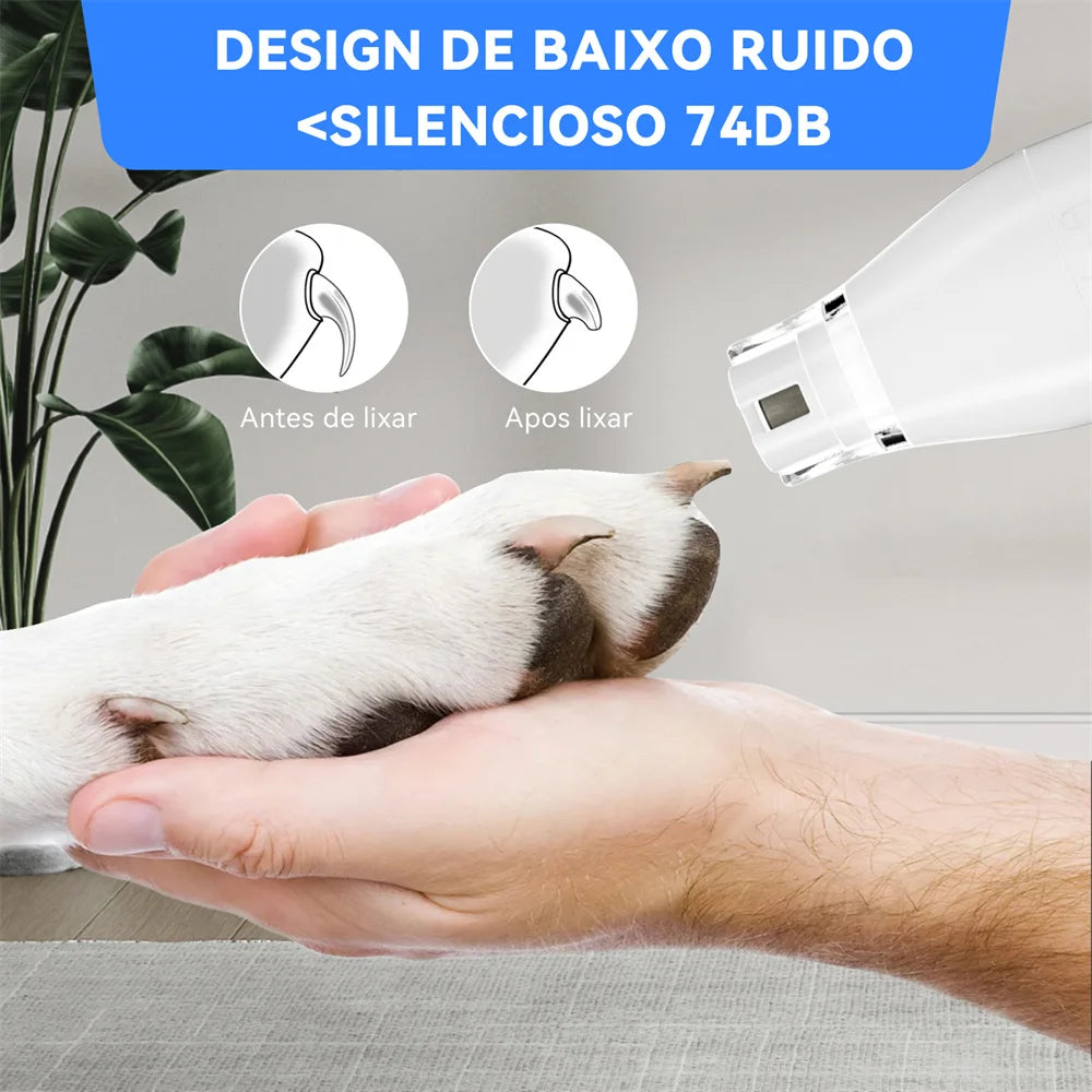 Aspirador de Pelos Pet com Kit de Grooming