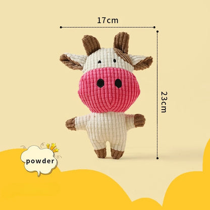 Brinquedo de Pato de Pelúcia com Som para Cães