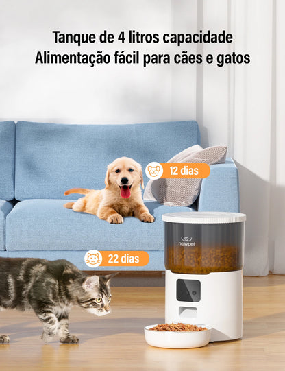 Comedouro Inteligente Pet com Câmera