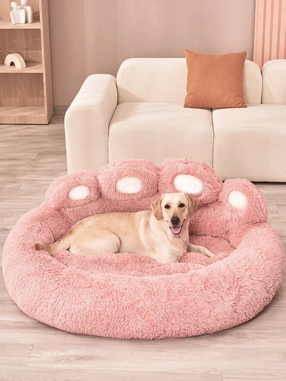 Cama Pet Felpuda de Inverno para Cães e Gatos