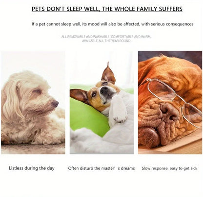 Cama Pet Sofá Acolchoada de Inverno para Cães e Gatos