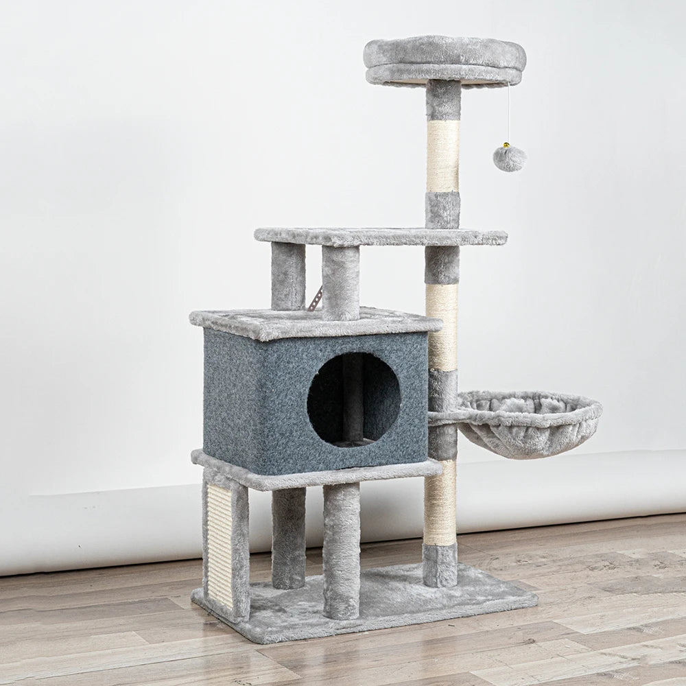 Torre Arranhador Multinível para Gatos