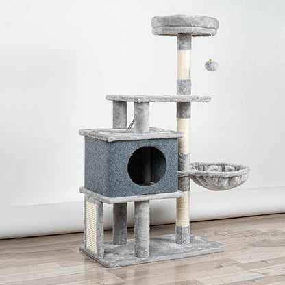 Torre Arranhador Multinível para Gatos