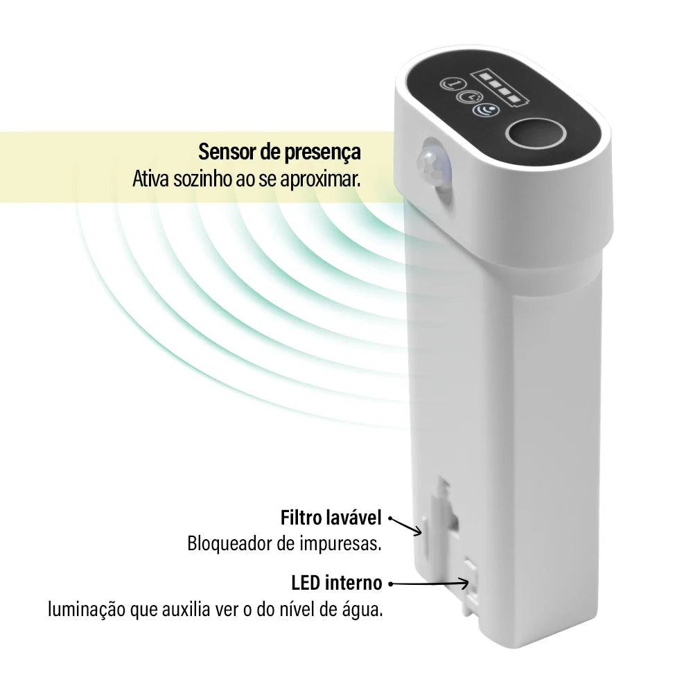 Fonte de Água Automática Sem Fio 2,6L para Gatos