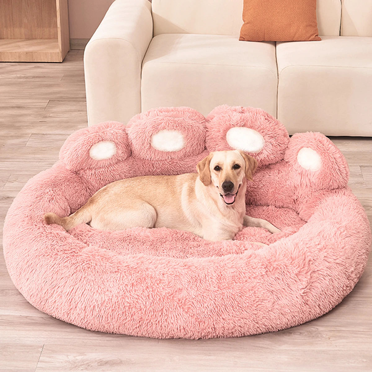 Cama Pet Felpuda de Inverno para Cães e Gatos