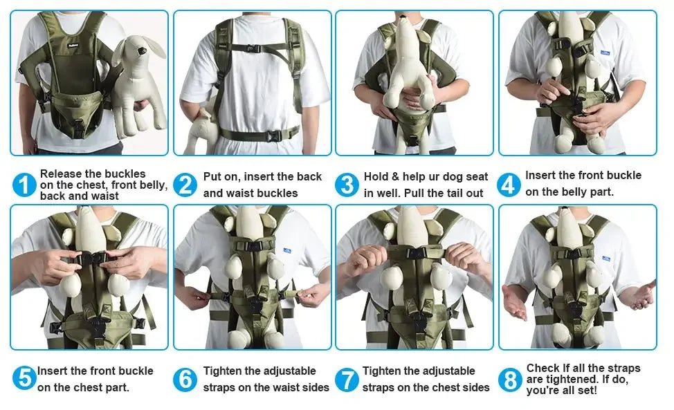 Mochila Transportadora Pet para Cães e Gatos