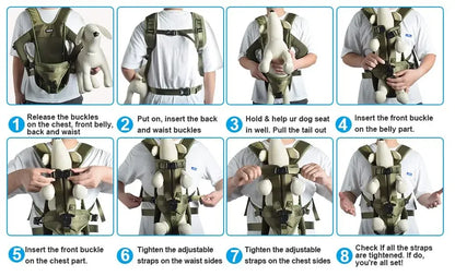 Mochila Transportadora Pet para Cães e Gatos