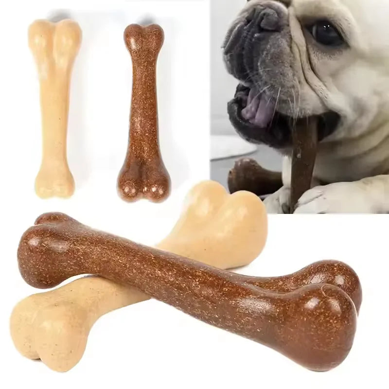 Brinquedo Osso Mastigável Resistente para Cães
