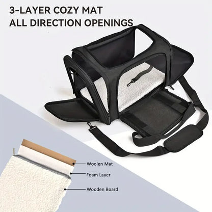 Mochila Pet Ventilada para Transporte