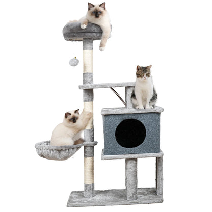 Torre Arranhador Multinível para Gatos
