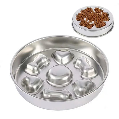 Comedouro Inox Antiengasto Pet