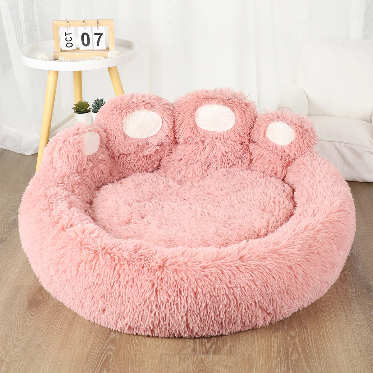 Cama Pet Felpuda de Inverno para Cães e Gatos