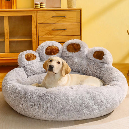 Cama Pet Felpuda de Inverno para Cães e Gatos