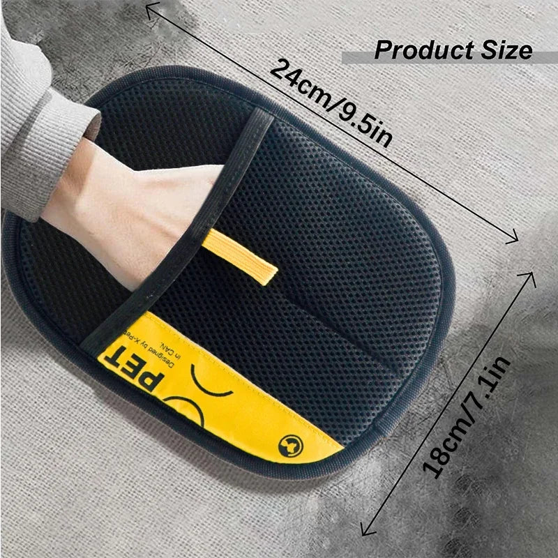 Luva Removedora de Pelos Pet Reutilizável