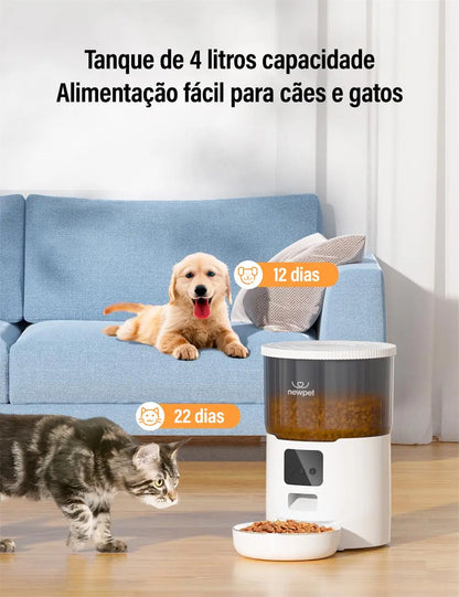 Comedouro Inteligente Pet com Câmera