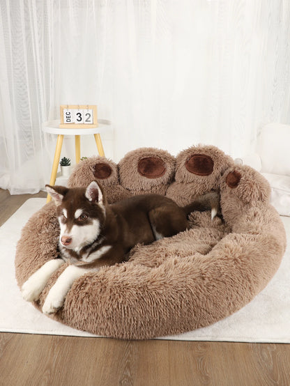 Cama Pet Felpuda de Inverno para Cães e Gatos