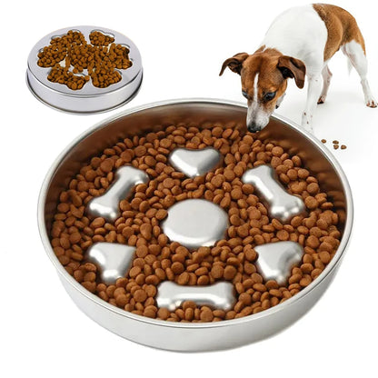 Comedouro Inox Antiengasto Pet