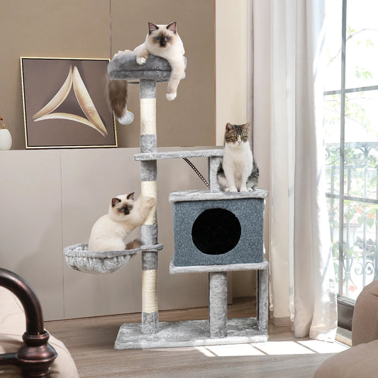 Torre Arranhador Multinível para Gatos