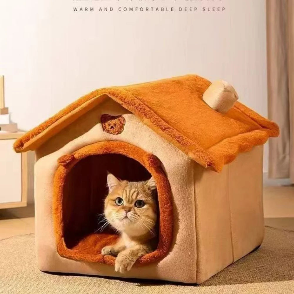 Cama Casinha Pet Lavável para Cães e Gatos