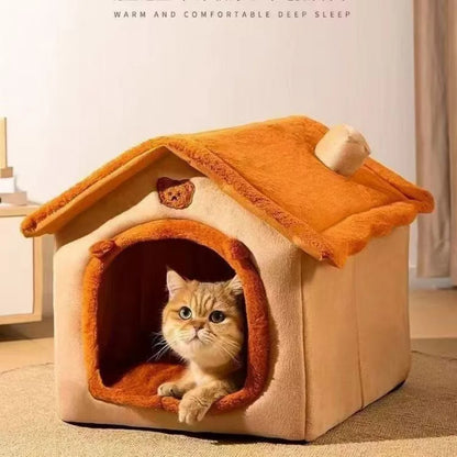 Cama Casinha Pet Lavável para Cães e Gatos