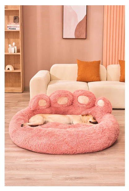 Cama Pet Felpuda de Inverno para Cães e Gatos