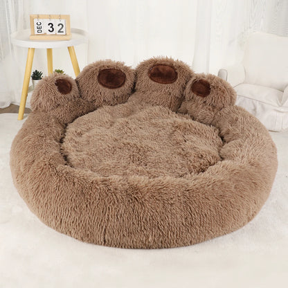 Cama Pet Felpuda de Inverno para Cães e Gatos